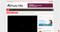 Desktop Screenshot of lesactualites.ca